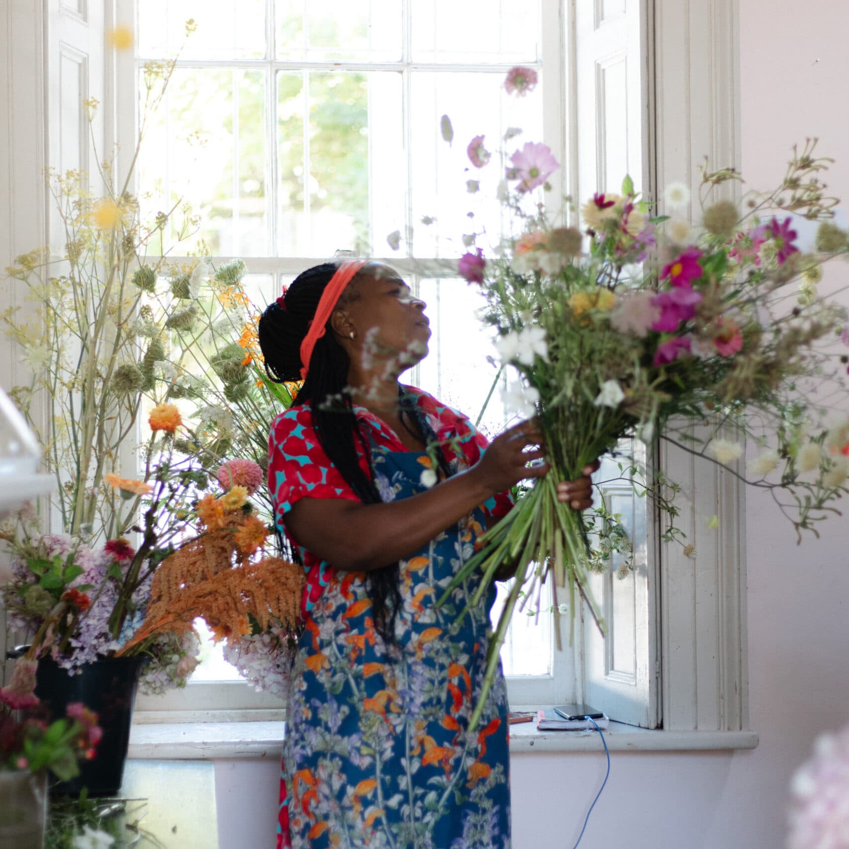 Flowers in the Foyer